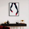Jimmy Choo - Scarlet Drop Heel Pumps | Limited Edition Print