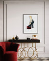 Prada Pump Fashion Illustration - Limited Edition